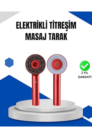 Mikro Akım Teknolojili Elektrikli Saç Masaj Fırçası Yağ Uygulamal