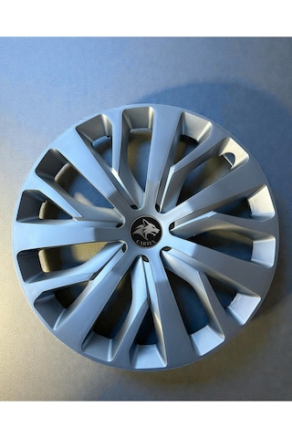 Jant Kapağı Kırılmaz Siyah Gri 15"peugeot Rifter Uyumlu Adet Olarak
