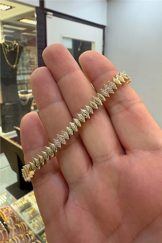 14 K Renk Vip Xuping Bileklik Altın