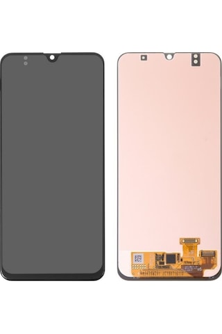Samsung Uyumlu, Galaxy A30 A305 Lcd Ekran Dokunmatik Siyah Oled Çıtasız