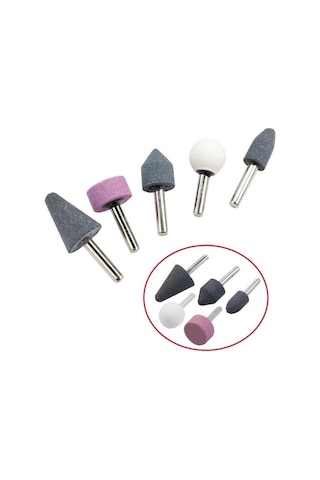 5 Parça Mini Taşlama Çapak Alma Oyma Şekil Verme Ahşap Metal Kalıpçı Seti Gravür Oyma Hobi Takımı