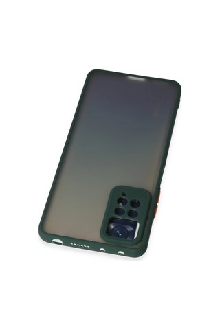 Xiaomi Redmi Note 12 Pro 4g Kılıf Montreal Silikon Kapak - Yeşil Altın