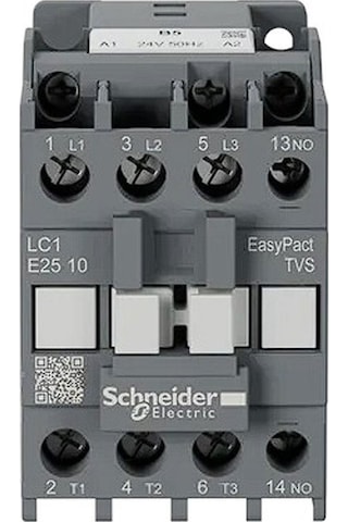 Schneider Electric Easypact Tvs Lc1E2510M5 3P 25A 220Vac Güç Kontaktörü