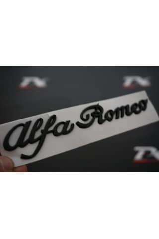 Alfa Romeo Bagaj 3M 3D Krom Metal Logo (547331163)