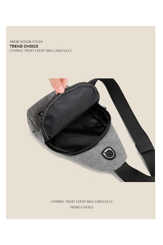 Moda Taşınabilir Erkek Omuz Çantası-mavi