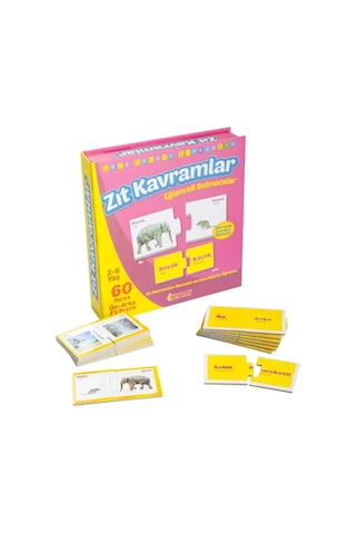 Eğlenceli Bul.delüx 60 Prç Zıt Kavramlar