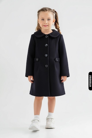 Xo Kids Kız Çocuk Kaban 8-12 Yaş 1056 Lacivert