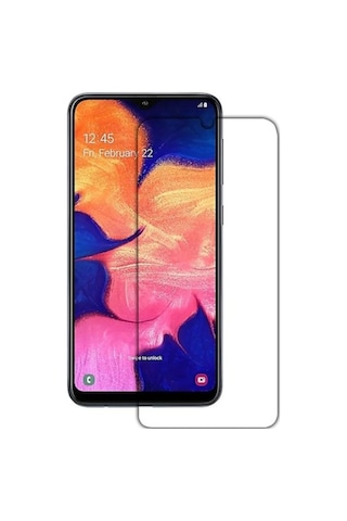 Samsung Uyumlu Galaxy A10E Nano Kırılmaz Cam Ekran Koruyucu Şeffaf