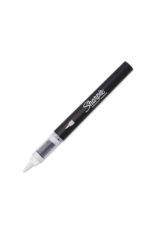 Sharpie Akrilik Markör Fırça Uç Beyaz 2218111 Diğer