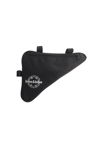 Bisiklet Kadro Arası Üçgen Çanta Su Geçirmez Bike&Bike Siyah