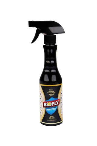 Haşere İlacı, Hamam Böceği, Karınca, Gümüş Böceği, Pire, Sivrisinek, Kara Sinek Biofly 400 Ml