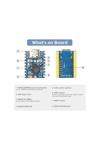 Gözeler Esp32-s3 Mini Geliştirme Kartı