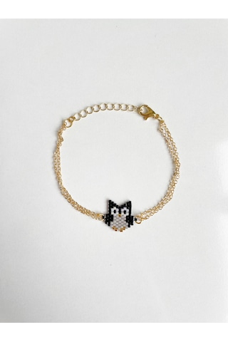 Nevoaccessory Baykuş Miyuki Charm Bileklik Çok Renkli