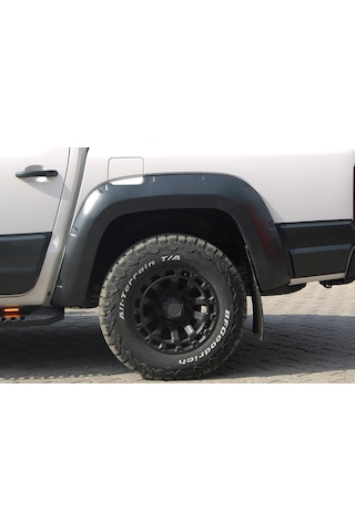 Vw Amarok Çamurluk Dodik Seti 19 Cm Depo Kapaklı Vidalı Abs 4 Parça 2012-2017 Arası