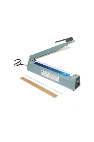 Psf-200 - 20cm Poşet Ağzı Kapama Yapıştırma Makinası - Metal Gövde + Yedek Tel Ve Teflon