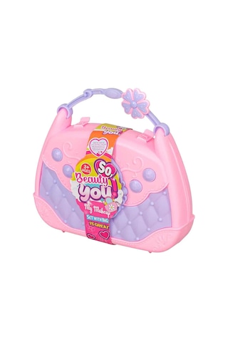Oydaş Oyuncak Çantalı Güzellik Seti 02621-pembe