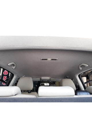 Alkantra Cinsi Oto Tavan Döşeme Kumaşı(Siyah-Gri) Renk