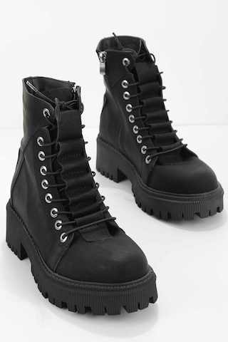 Siyah Kadın Bot & Bootie K02586201301 Siyah