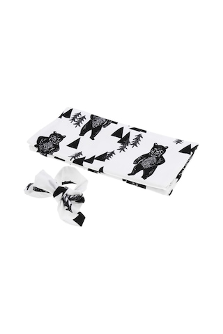 Dolıty Bebek Uyku Tulumu Pamuk Tavşan Kulakları Saç Ayı Ayı Çok Renkli