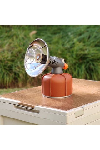 Neevoyu Kampanyalı Taşınabilir Gazlı Isıtıcı - Piknik & Doğa Yürüyüşü İçin Gri