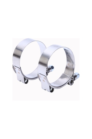 Paslanmaz Krom Hortum Kelepçesi. Ağır Hizmet. 64-67mm