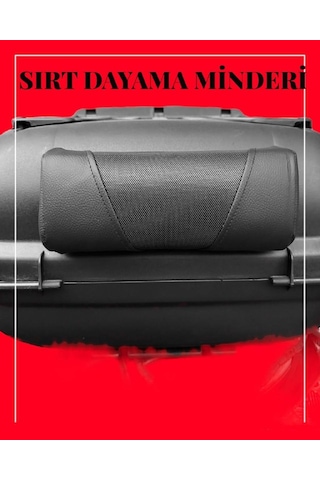 Motosiklet Topcase Çanta Sırt Dayama Minderi