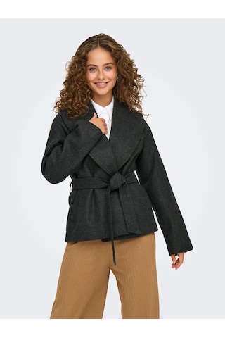 Only Onlaugusta Short Coat Otw Noos Kadın Kaban 15314352 Füme