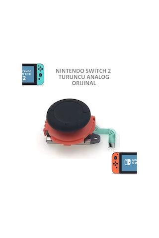 Nintendo Switch 2 Ns2 Joystick Joycon Analog Stick V2 Turuncu