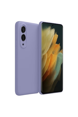 Samsung Galaxy S25 Edge First Silikon - Lila