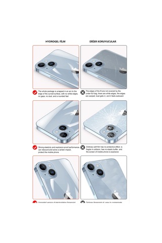 Xiaomi Mix Flip Kırılmaz Cam Özel Kesim Hydrogel Film