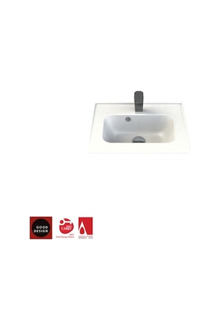 Turkuaz Blue Etajer Uyumlu Lavabo 50 x 36.5 CM