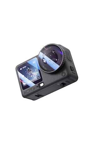 Dji Osmo Action 6 Temperli Cam Ekran Koruyucu 9h 3 Parça , Ön Ve Arka Ekran Ve Lens Koruyucu