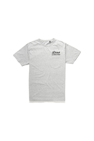 T-shirt - Milan Address Pocket Gri / Deus