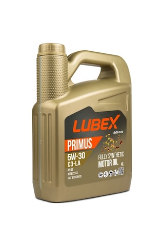 Lubex Primus C3-La 5W-30 Partiküllü Motor Yağı 4 L Lubex Primus C3-La 5W-30 Partiküllü Motor Yağı 4 L