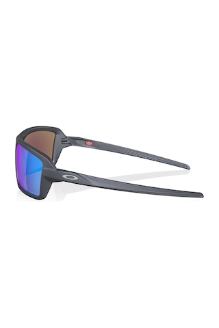 Oakley Oak 0oo9129 912918 63 Cables Prizm Dikdörtgen Mavi Aynalı Kemik Güneş Gözlüğü Vizon
