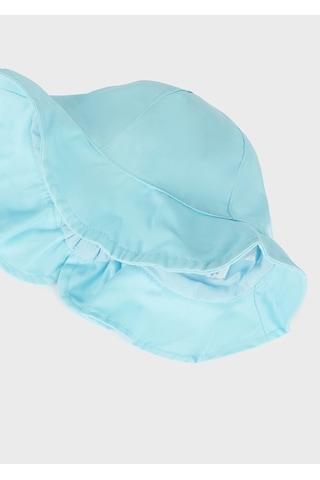 Kız Bebek Gabardin Şapka 10663 Turkuaz