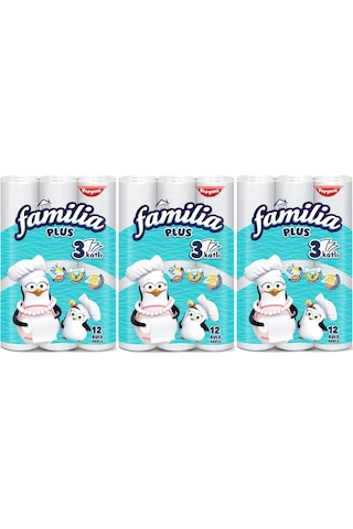 Familia Kağıt Havlu Plus 36 Lı Pk (3 Katlı) (3Pk*12)