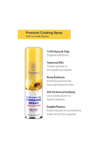 Premium Ayçiçek Yağı 17 Al 15 Öde, 250 Ml Hediyeli