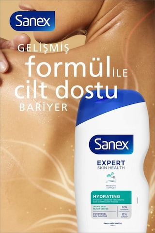 Sanex Expert Yoğun Nemlendirici Duş Jeli 2 x 400 ML