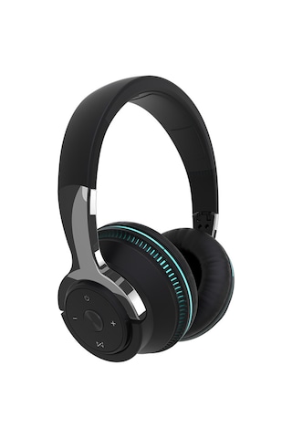 Parlayan Kafa Bluetooth Kulaklık Kablosuz Oyun Her Şey Dahil Kedi Kulak Kulaklık Black