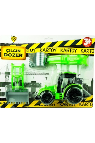 Çılgın Dozer Yeşil Yeşil