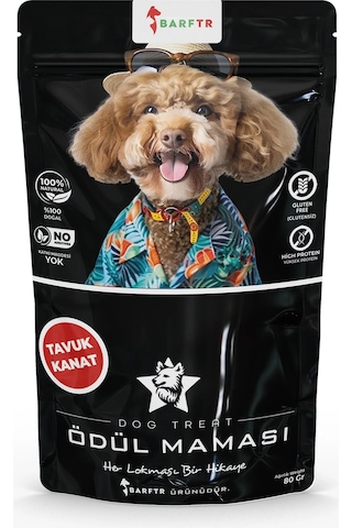 Kocapati Tavuk Kanat Atıştırmalık Ödül Maması 80 G