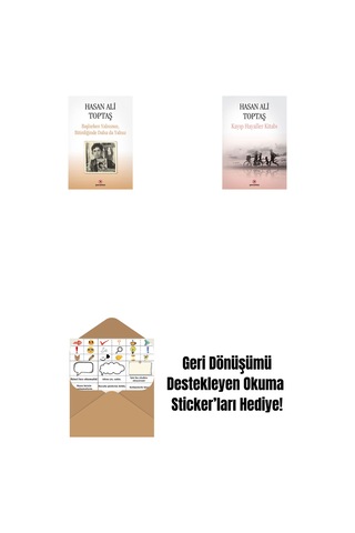 Başlarken Yalnızsın Bitirdiğinde Daha Da Yalnız + Kayıp Hayaller Kitabı + Okuma Sticker'ları