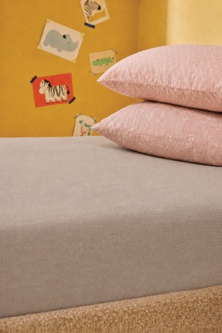 Lastikli Çarşaf 60x120 Cm Vizon