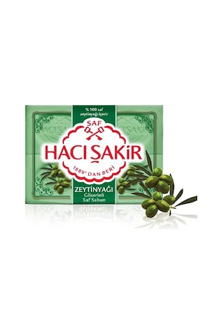 3 Adet Hacı Şakir Banyo Sabunu Zeytinyağı Gliserinli 500 G Diğer