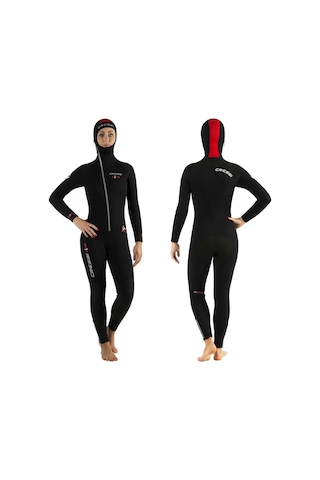 Cressi Diver Lady 5 Mm Dalış Elbisesi Siyah