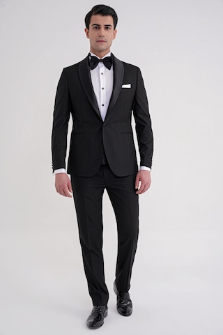 Efor Black 086 Takım Slim Siyah Klasik Siyah