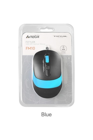 A4 Tech Fm10 Usb Fstyler Mavi Optik 1600 Dpı Mouse Diğer