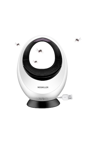 Singree Usb Şarjlı Sessiz Sivrisinek Öldürücü Lamba - Uv Işıkla Böcek Tuzağı, Taşınabilir Ve Kokusuz