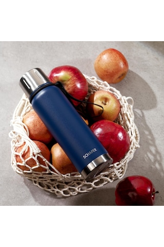 Schafer Çelik Termos 750 Ml Lacivert Renk Lacivert